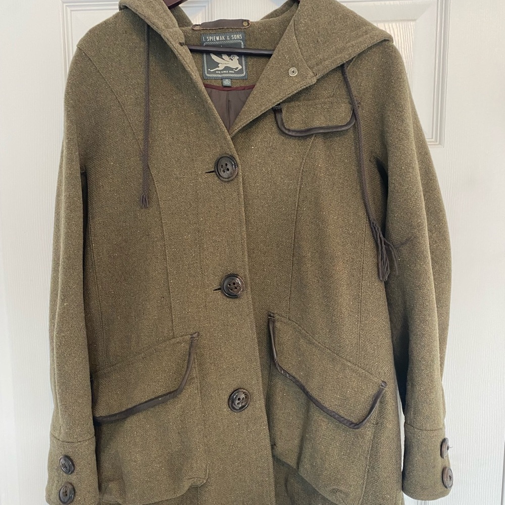 Spiewak and Sons wool blend jacket